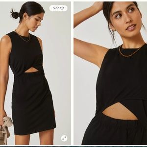 NWT Anthropologie Twisted Cutout Dress